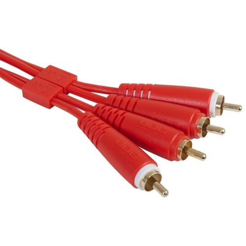 Аудиокабель UDG Set RCA - RCA Red 1,5m (U97001RD)